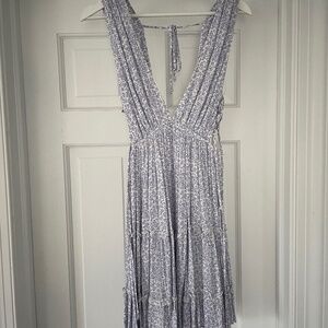 Victoria & Sophia, Blue & White Dress, Size: Small